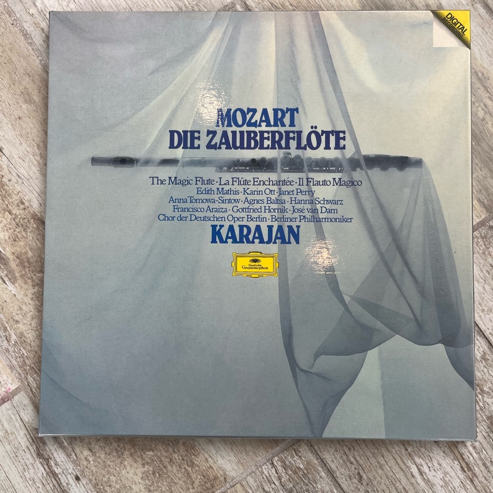 Mozart Die Zauberflöte Vinyl Record The Magic Flute